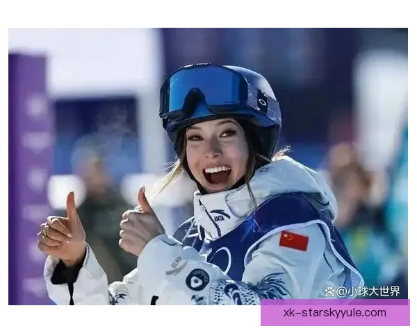 冬奥谷爱凌再现惊险瞬间全场惊呼